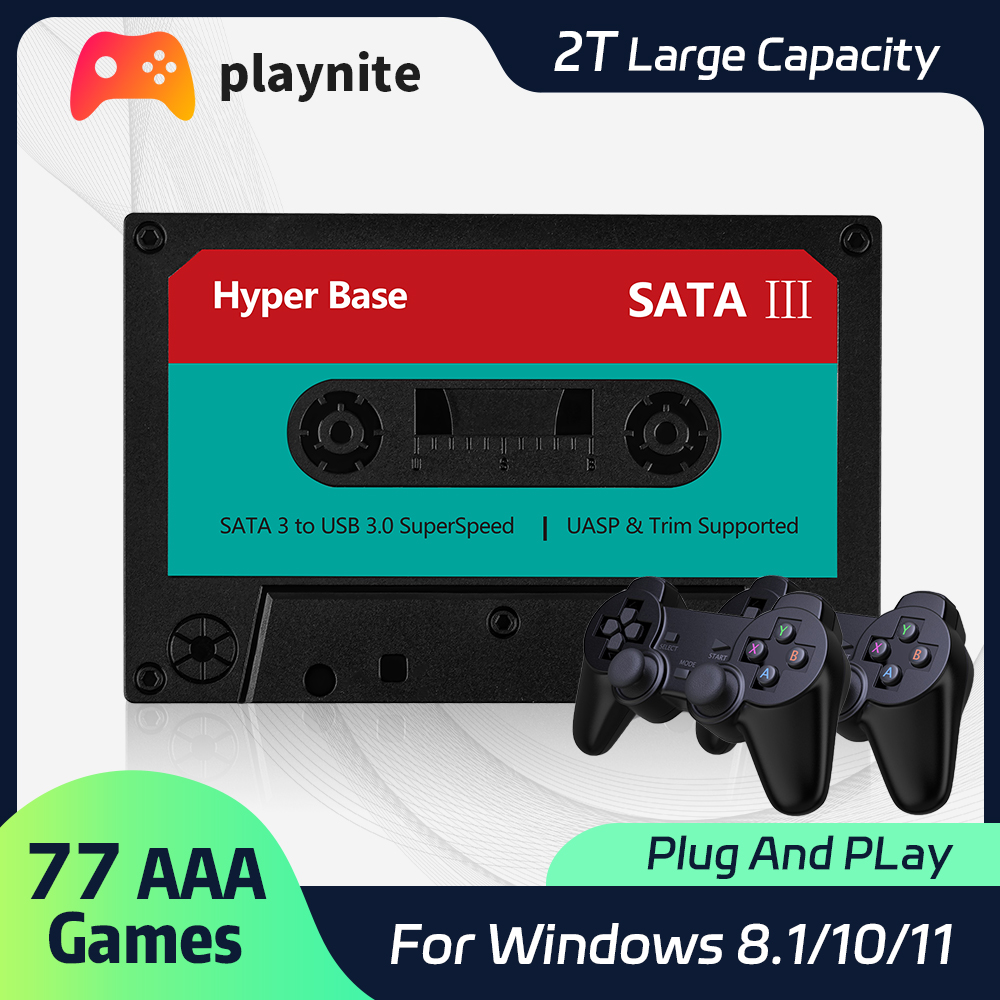 Pc Gaming Portable - Tragbarer PN500G/2T Spiele-Festplattensimulator Gaming-HDD mit 44/77