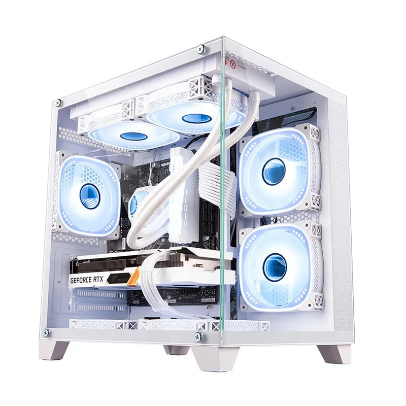 Pc Gaming Ryzen 5 - Fabrik-High-Gaming-Desktop-Computer AMD-Ryzen 5, Heimcomputer-Set, zusammengebauter Gamer-Desktop-PC