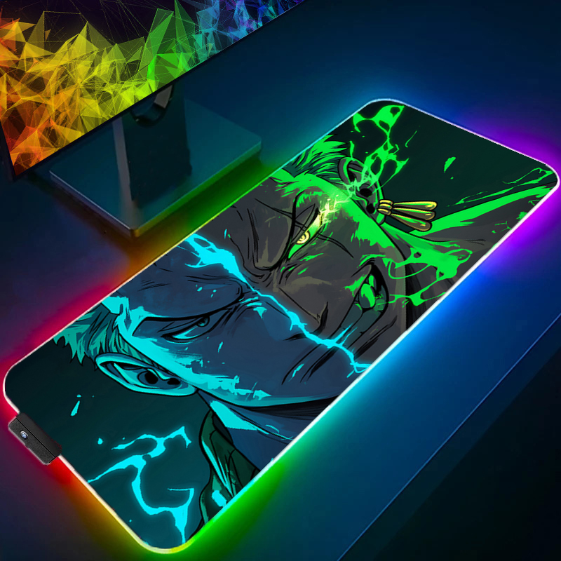 Pc Gaming Rgb - ONE PIECE Zoro Mauspad RGB Gaming