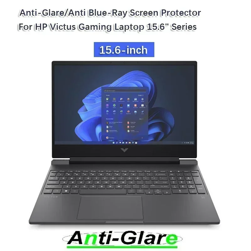 Pc Gaming Victus - 2X Anti-Glare Displayschutzfolie für HP Victus