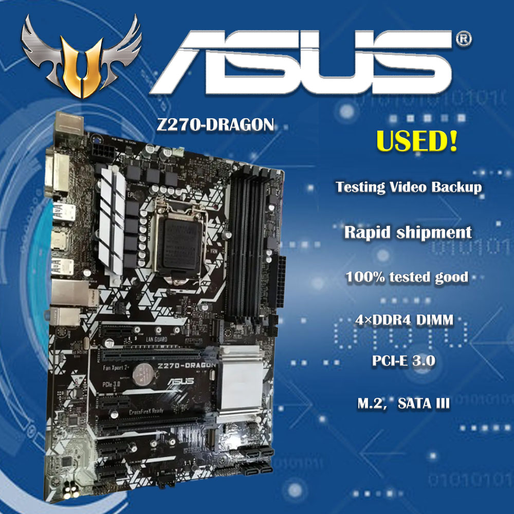 Pc Gaming I5 - Motherboard Für Asus PRIME Z270-DRAGON Original