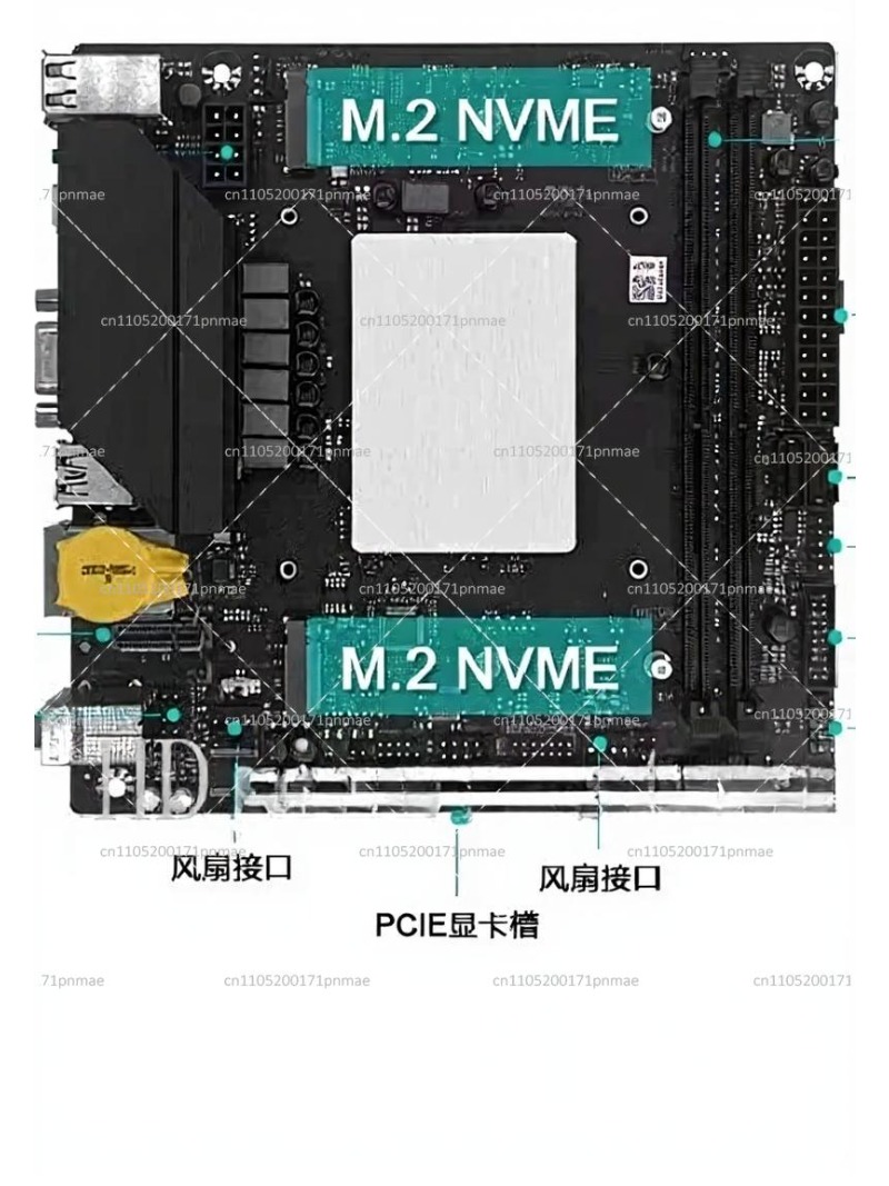 Pc Gaming Ddr4 - i9 13900 Desktop ITX Motherboard CPU