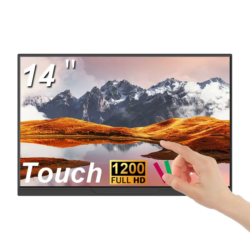 Pc Gaming Gigabyte - 14-Zoll-Touchscreen Tragbarer Monitor Ultra-dünner Typ-C HDMI-Bildschirm