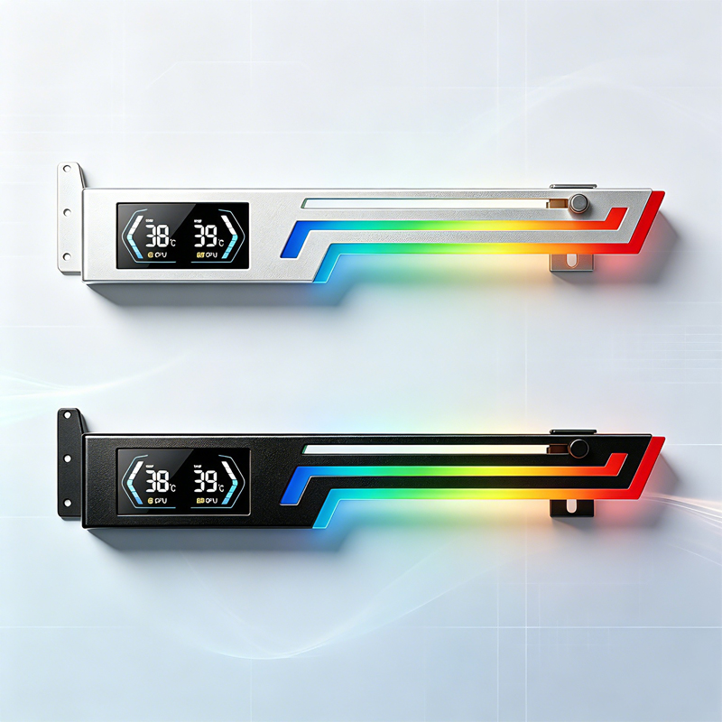 Pc Gaming Rgb - Digitaler ARGB Horizontaler Grafikkartenhalter, Synchronisierbare Halterung