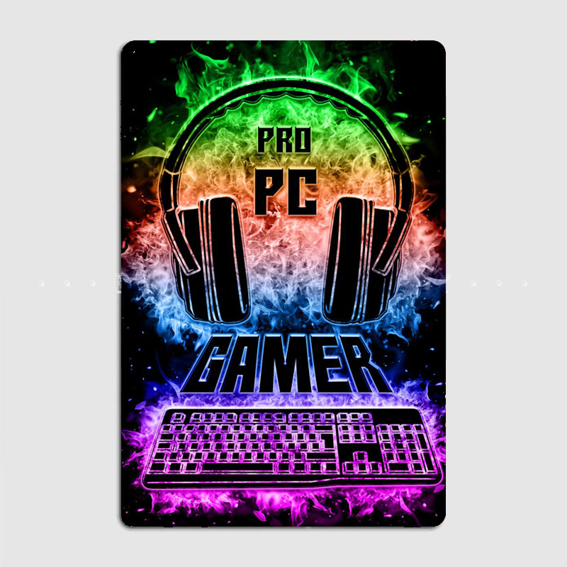PC Gaming Schild Vintage Retro – Pc Gaming Club Bewertung und Preis