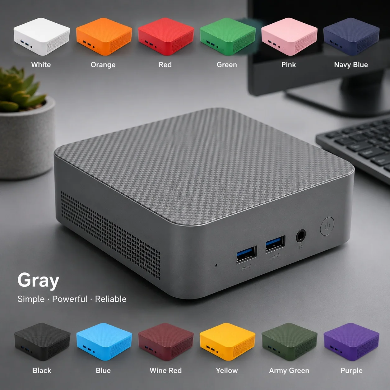 Dark Collection Mini-PC Intel  – Pc Gaming Editing Bewertung und Preis