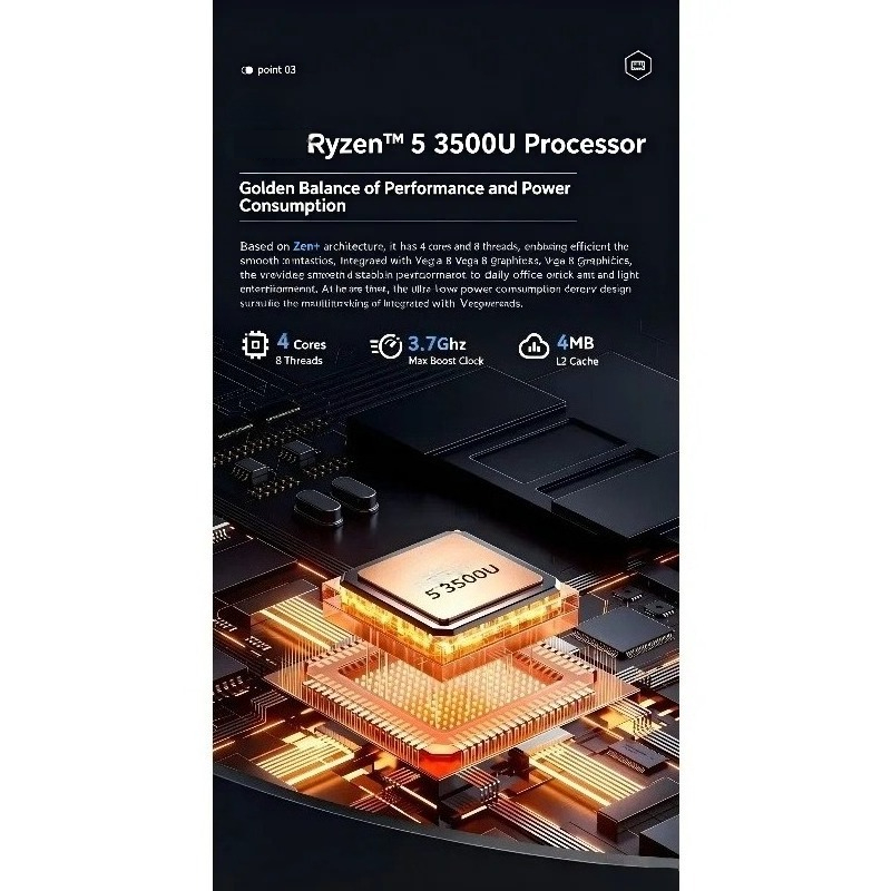 Ryzen 5 3500U Mini-PC Industri – Pc Gaming Ryzen 5 Bewertung und Preis