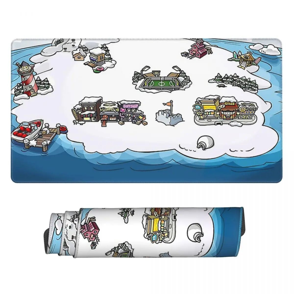 Großes Mauspad Club Penguin Ma – Pc Gaming Club Bewertung und Preis
