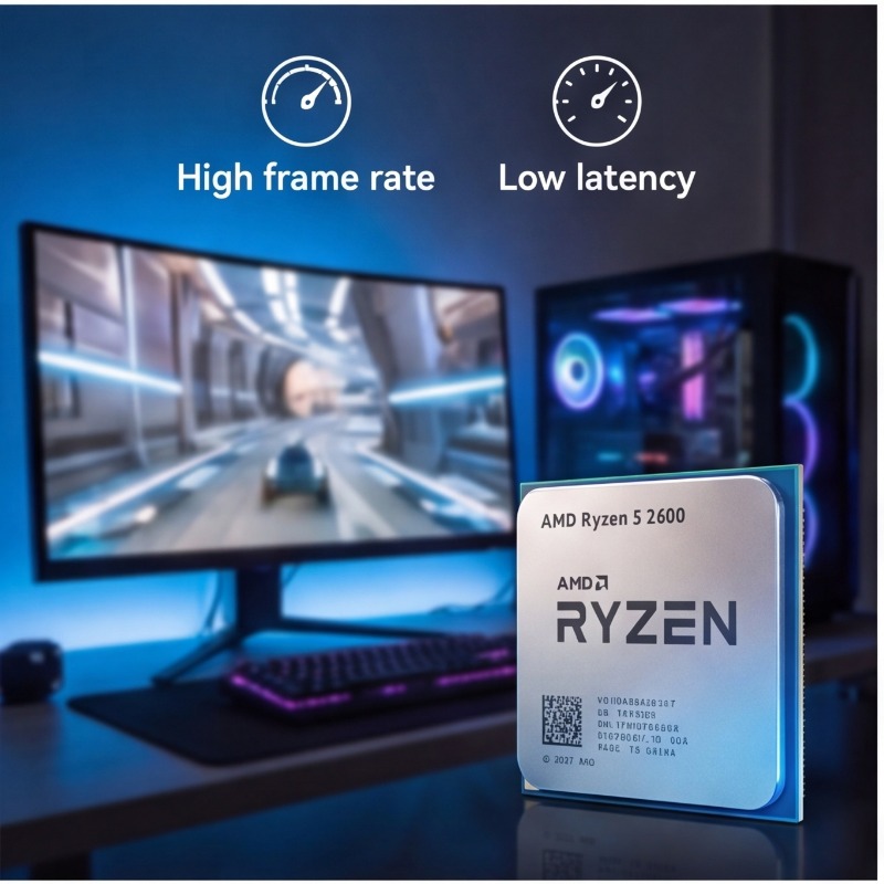 AMD Ryzen 5 2600 R5 2600 3,4GH – Pc Gaming Ryzen 5 Bewertung und Preis