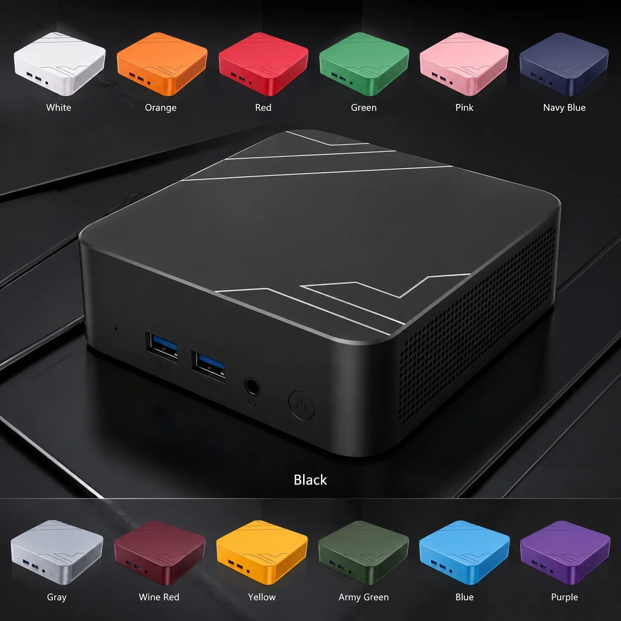 N150 Farbenfroher Mini-PC, 16G – Pc Gaming Editing Bewertung und Preis