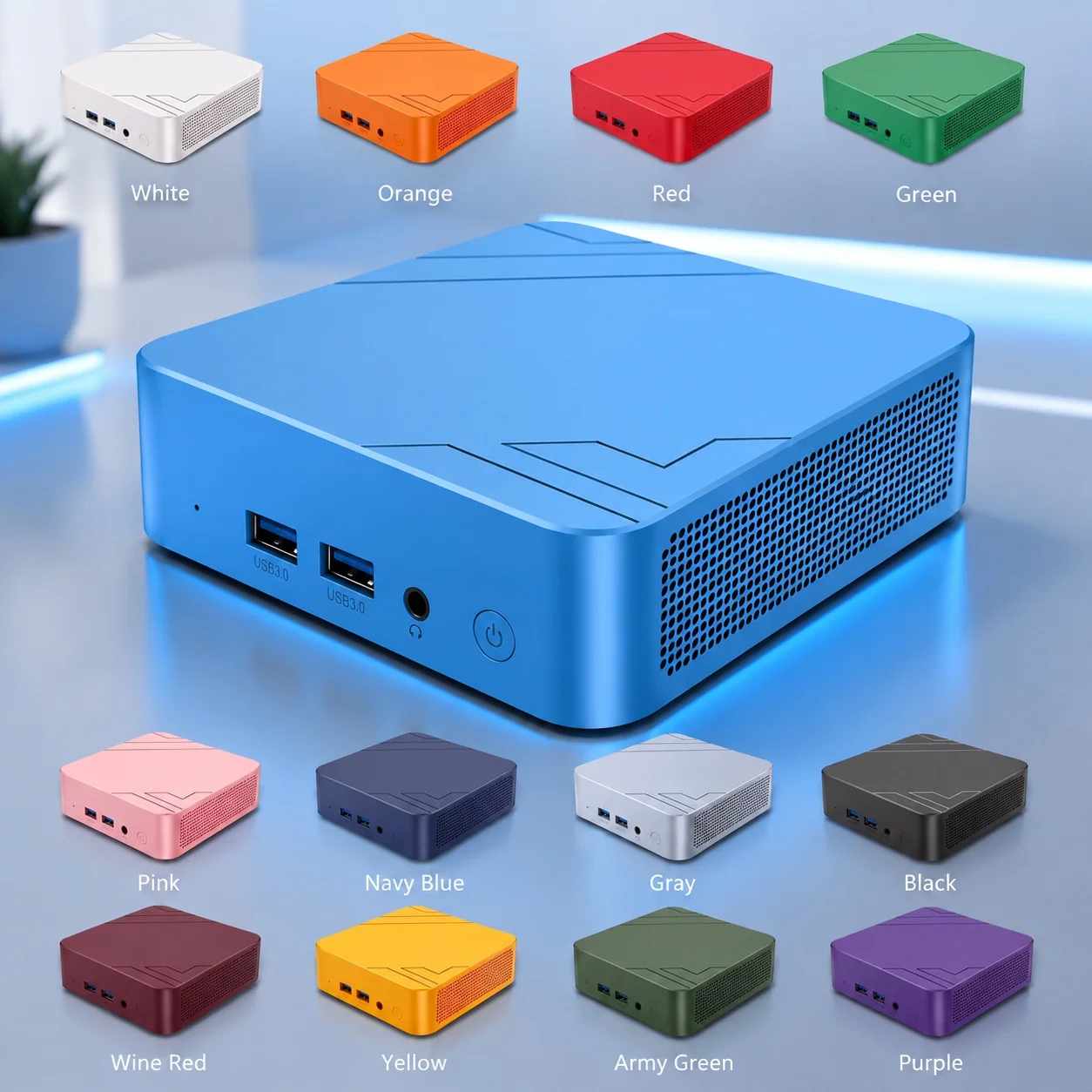 N150 Farbenfroher Mini-PC, 16G – Pc Gaming Editing Bewertung und Preis