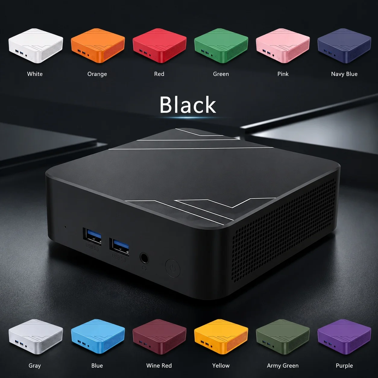 N150 Farbenfroher Mini-PC, 16G – Pc Gaming Editing Bewertung und Preis