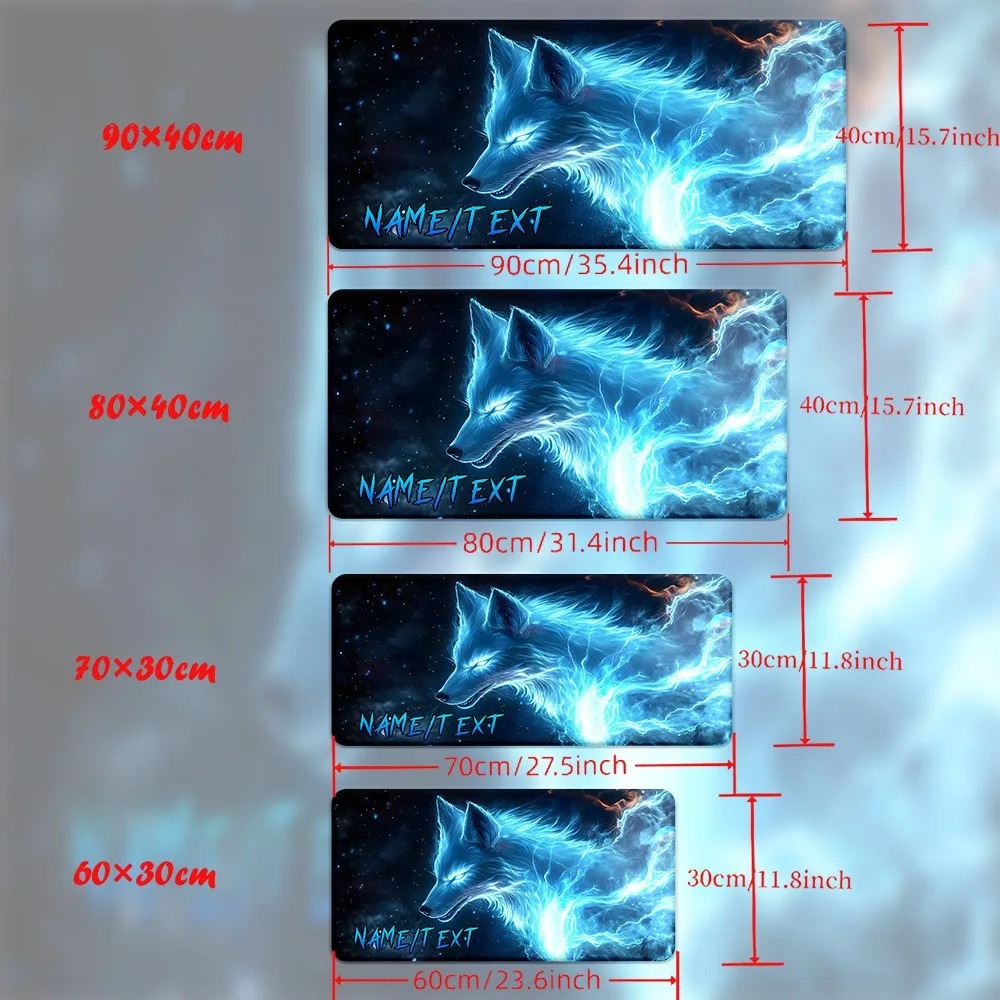 Personalisiertes XXL-Mauspad m – Pc Gaming Names Bewertung und Preis