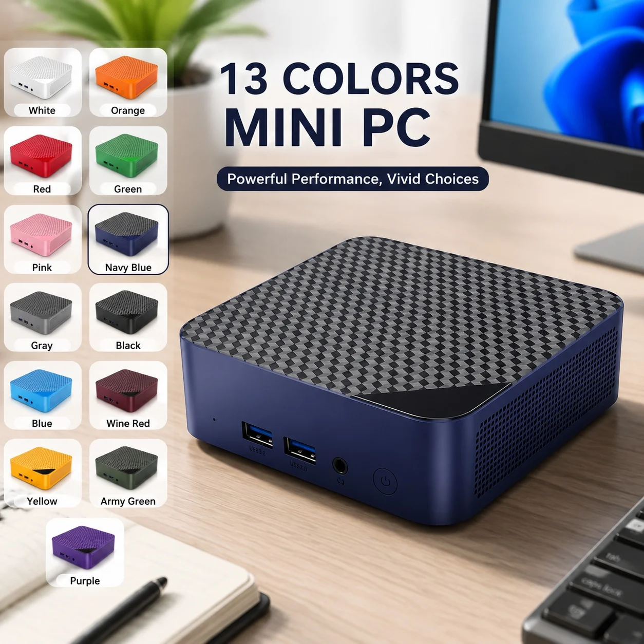 Tragbarer Mini-PC mit Intel Co – Pc Gaming Editing Bewertung und Preis