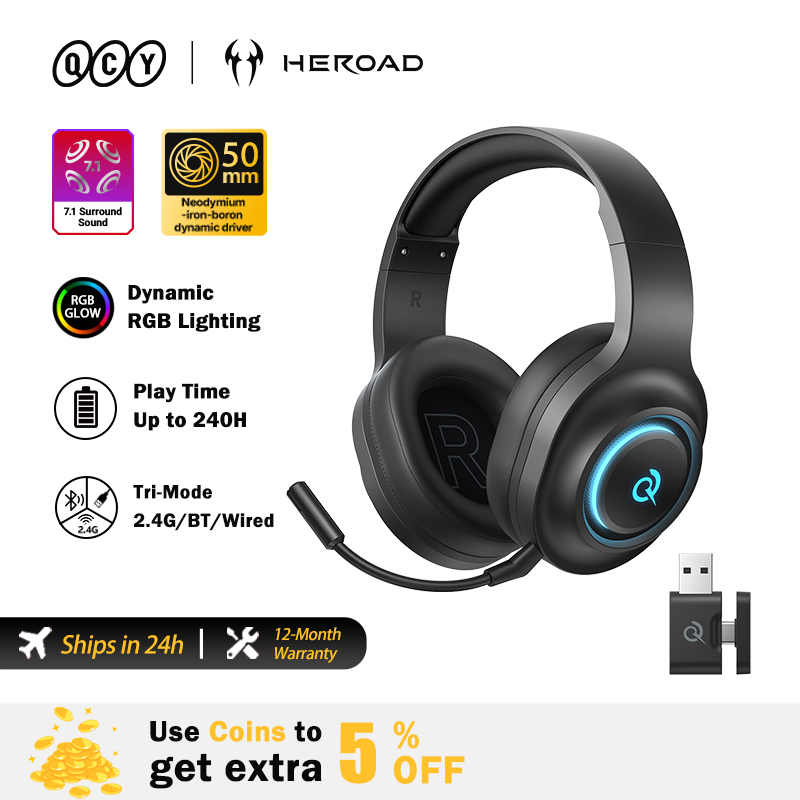 QCY Heroad V200 Gaming-Headset – Pc Gaming Gigabyte Bewertung und Preis