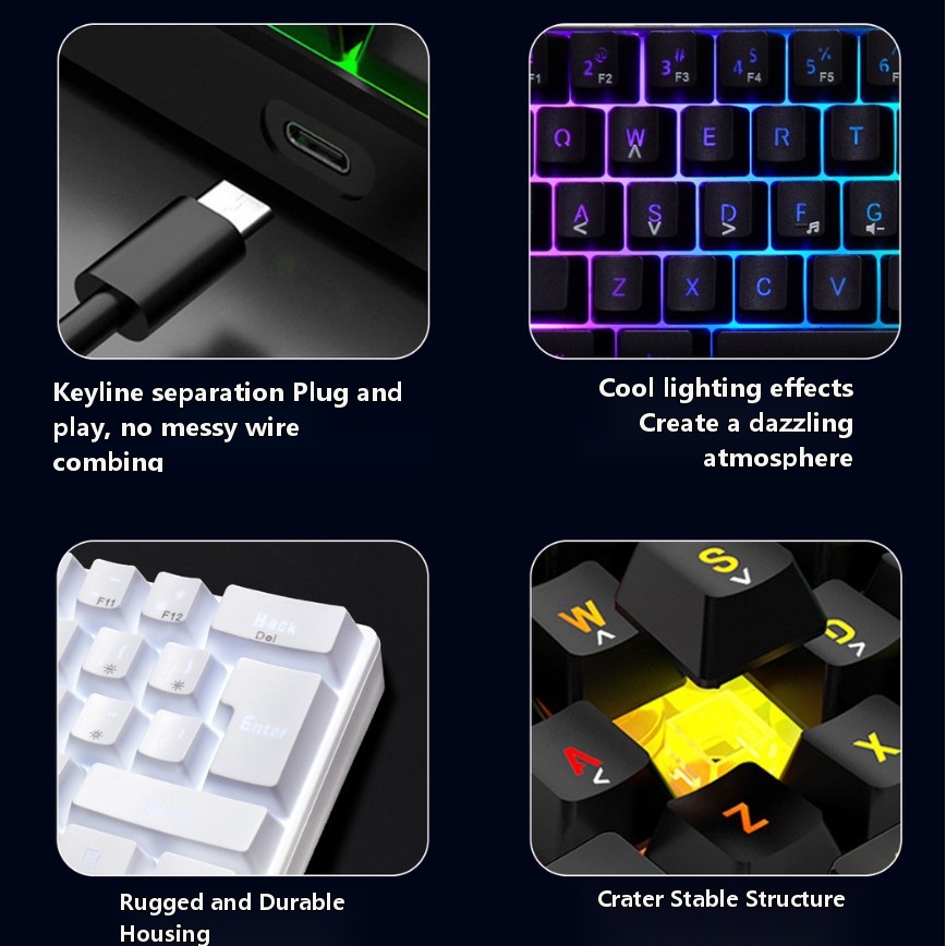 61-Tasten Mini Mechanische Tas – Pc Gaming Uk Bewertung und Preis