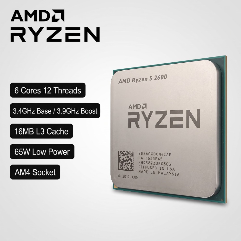 AMD Ryzen 5 2600 Prozessor 3,4 – Pc Gaming Ryzen 5 Bewertung und Preis