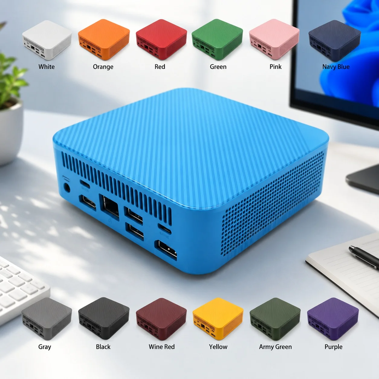 Hochleistungs-Farb-Mini-PC Int – Pc Gaming Editing Bewertung und Preis