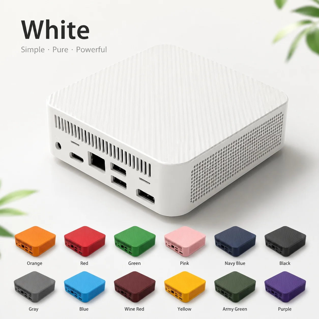 Roter Mini-PC, Intel Celeron N – Pc Gaming Editing Bewertung und Preis