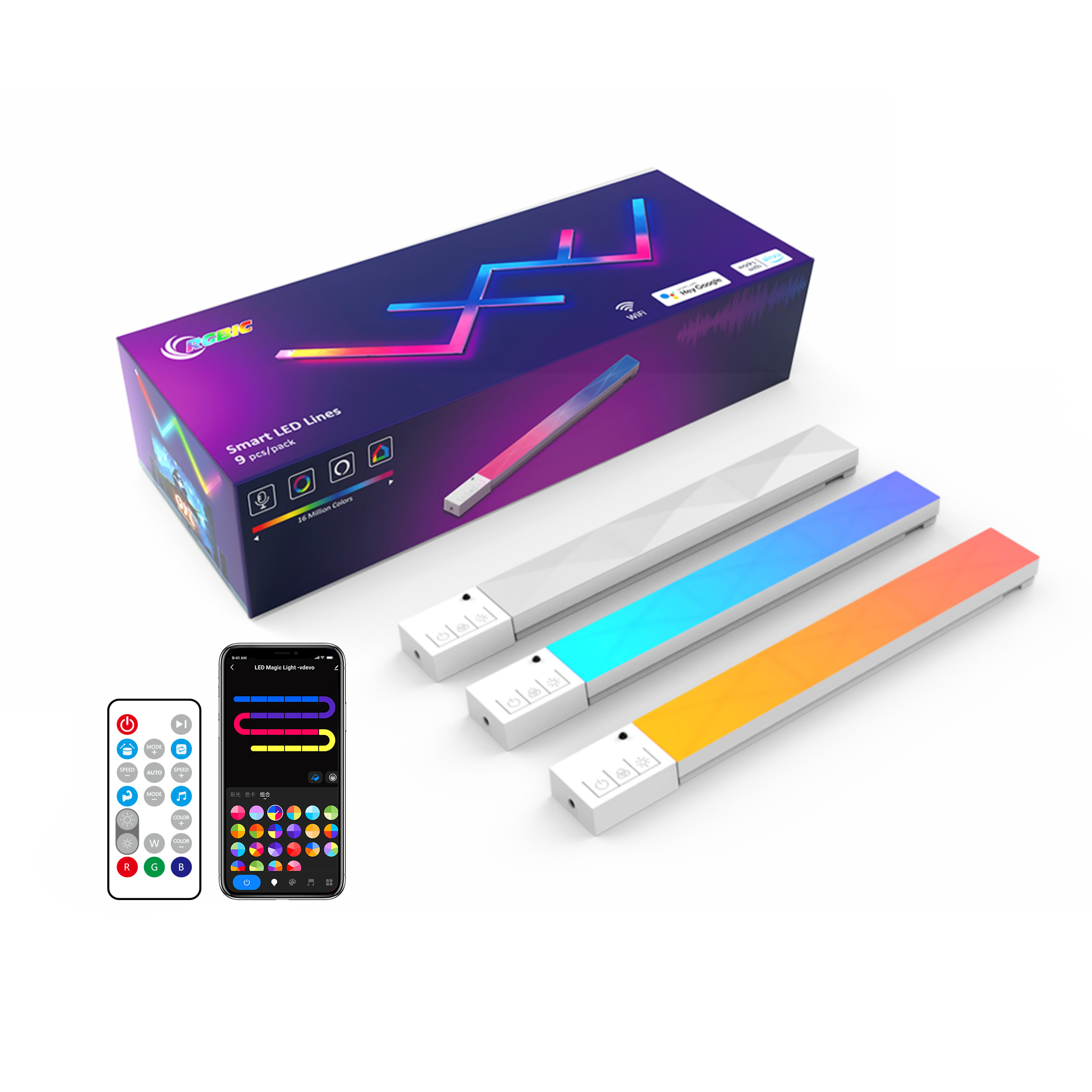 EE1 WLAN-Musik-LED-Streifen zu – Rgb Light Strip Bewertung und Preis